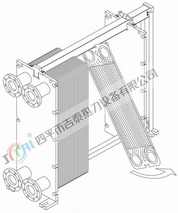 板式换热器板片装配图